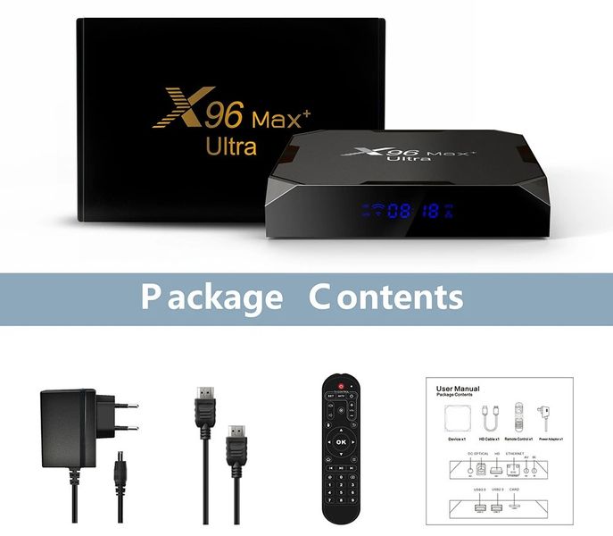 X96 Max+ Ultra 4/32GB