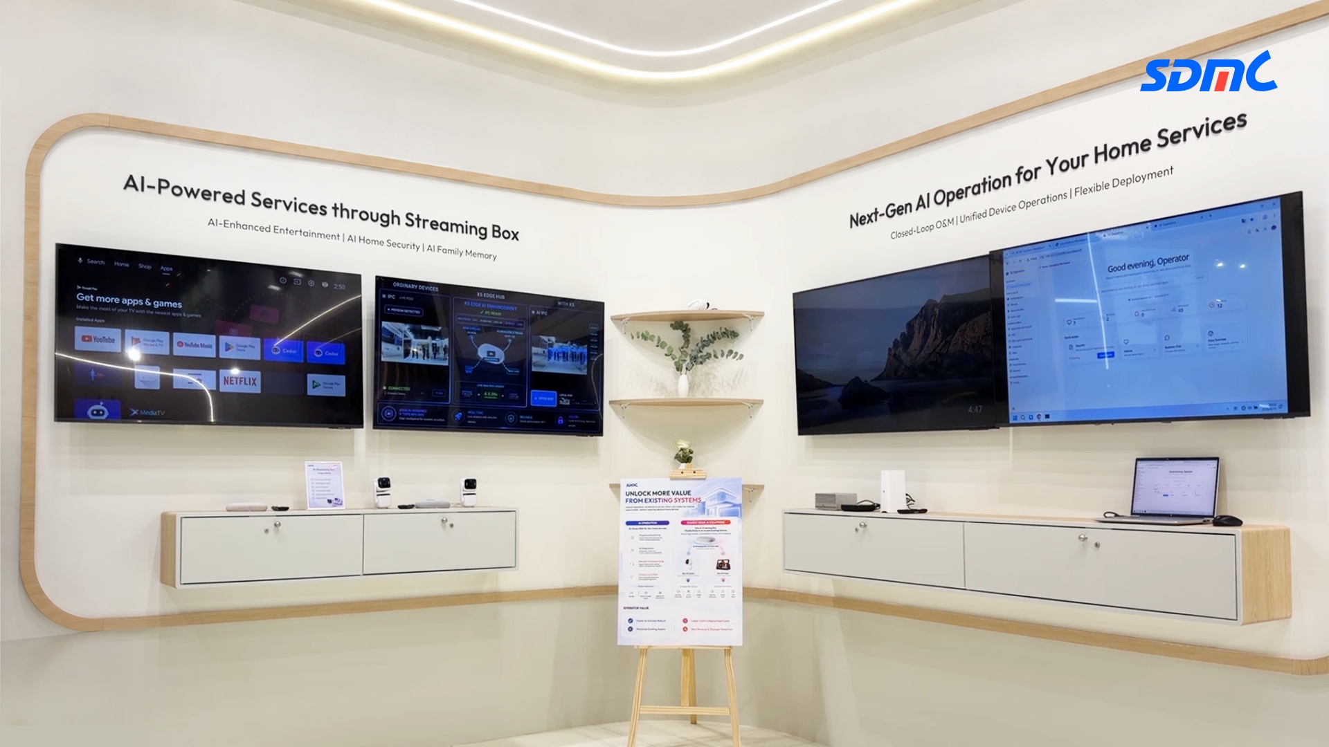 Демонстраційна зона SDMC з рішеннями для стримінгових приставок на IBC 2026